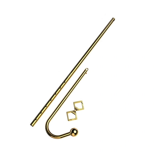 Adjustable Anal Set LOCKINK 3867 Golden AllNight Hook 0101